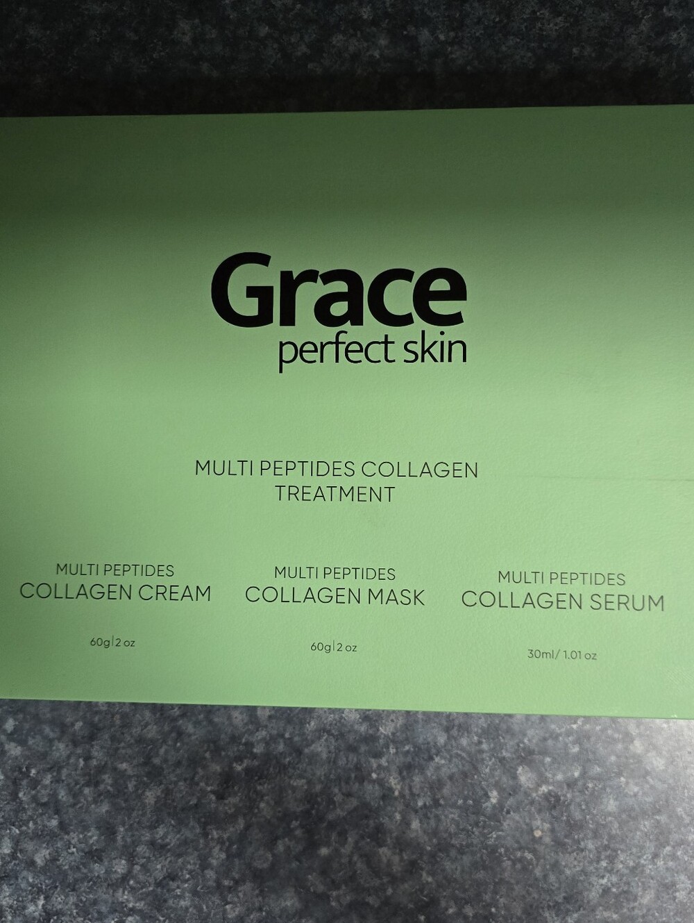 LIQUIDATION: GRACE PERFECT SKIN Multi-Peptide Collagen 4-Pieces + 10 Skin Masks - Picture 2 of 12